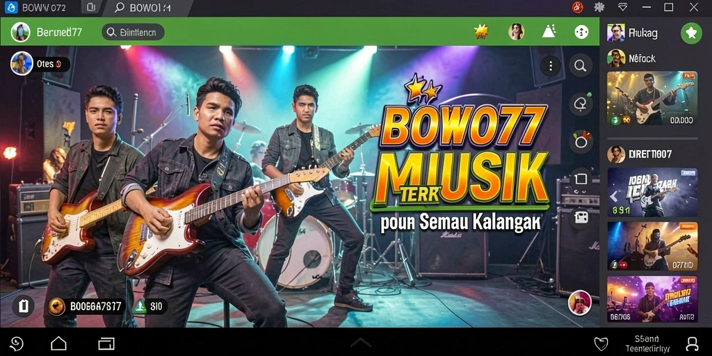 Tampilan menarik gameplay BOWO77 yang mengasyikkan.