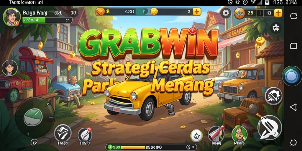 Tampilan gameplay yang intens dan strategis di GRABWIN.