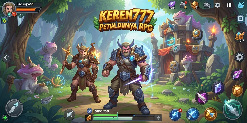 Gameplay seru di dunia RPG yang penuh petualangan.