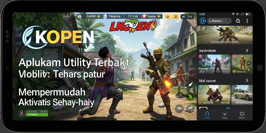 Tampilan antarmuka LKOPEN yang user-friendly untuk mengatur tugas.