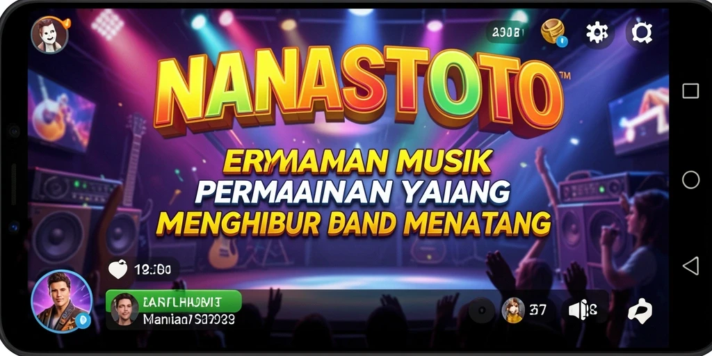 Tampilan gameplay NANASTOTO yang seru dan mengasyikkan.