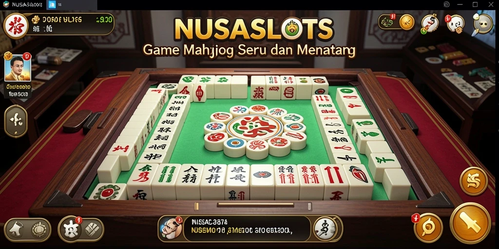 Tampilan gameplay NUSASLOTS yang penuh warna dan menarik.