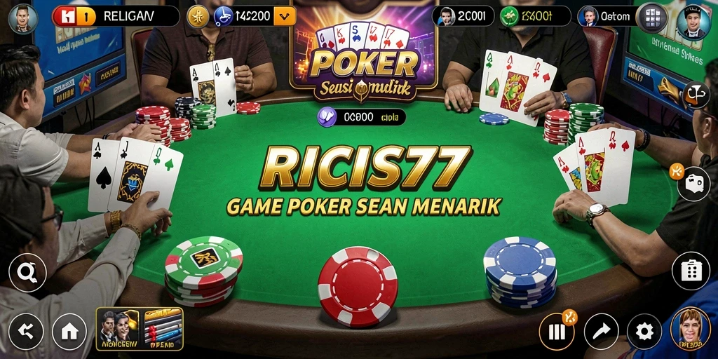 Tampilan menarik dari gameplay RICIS77 yang mengasyikkan.